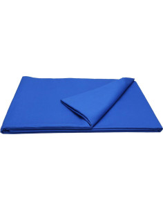 Cortina de Fondo Azul 3x6m Muselina 100% Algodón GSKAIWEN 2