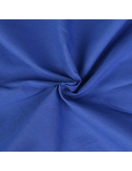 Cortina de Fondo Azul 3x6m Muselina 100% Algodón GSKAIWEN