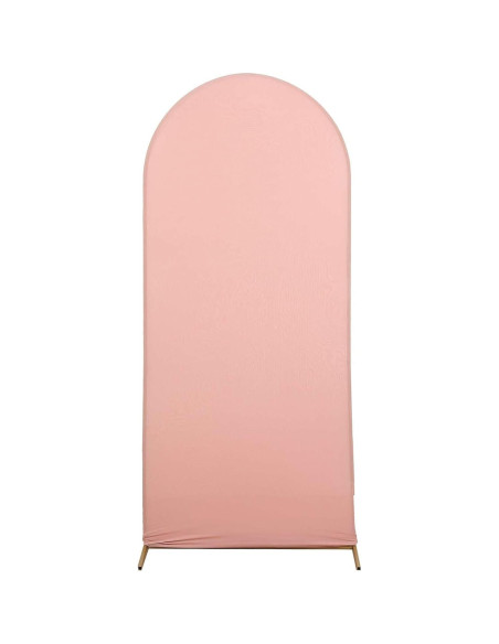 Cubierta de Marco de Fondo Spandex Efavormart 6 pies Rosa Polvoriento