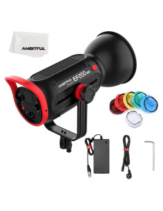 Luz de Video LED AMBITFUL Aurora EF200 200W 5600K CRI 95+