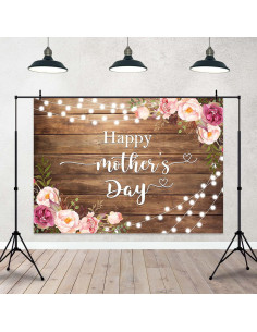Fondo Fotográfico Día de la Madre Joliaco 2.13x1.52m Vinilo 2