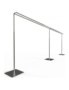 Soporte de Fondo Portátil Ajustable VivStruct 10x6m Doble Barra