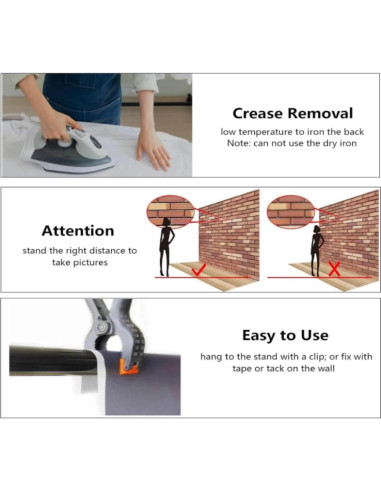 Fondo de Fotografía Navideño Rosa 210x150cm Vinilo MIXIANG