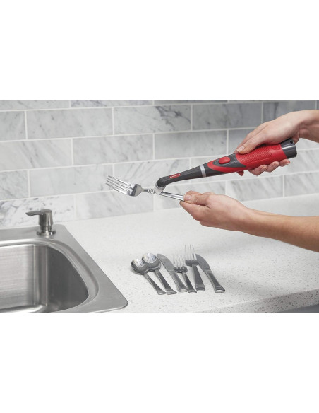 Cabezal de cerdas suaves Rubbermaid Reveal con 6 almohadillas