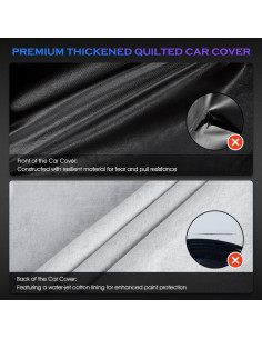 Funda de Coche Qualencey para Toyota 4Runner 1995-2025 6 Capas 2