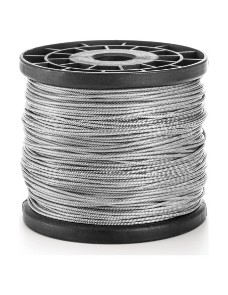 Cable de Alambre Trenzado Yarlung 1/16" x 152.4m Acero Inoxidable