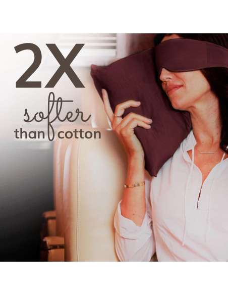 Almohada de Viaje Happyluxe Odyssey 43x33 cm Rojo Cabernet