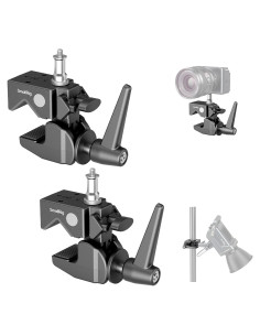 Kit de Super Abrazadera SmallRig 2-Pack 15kg para Estudio