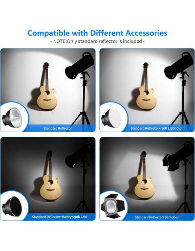 Reflector Difusor Estándar Neewer 18cm Montaje Bowens