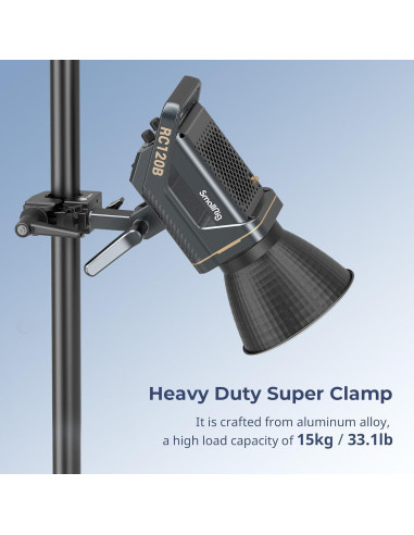 Kit de Super Abrazadera SmallRig 2-Pack 15kg para Estudio