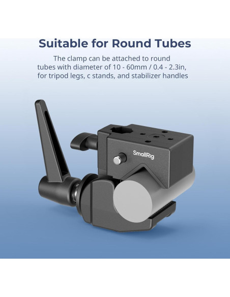 Kit de Super Abrazadera SmallRig 2-Pack 15kg para Estudio