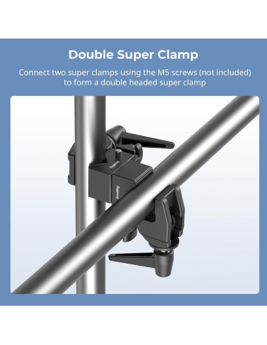 Kit de Super Abrazadera SmallRig 2-Pack 15kg para Estudio
