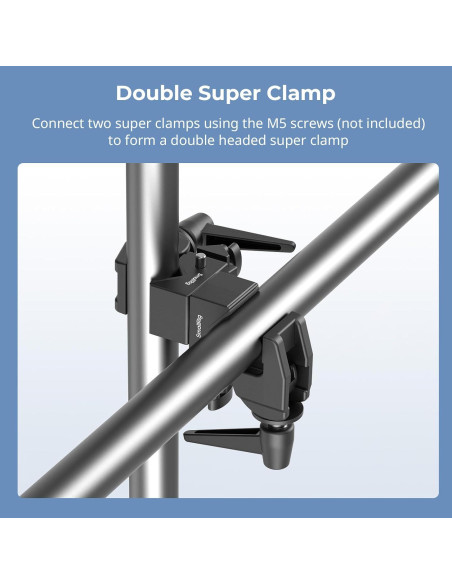 Kit de Super Abrazadera SmallRig 2-Pack 15kg para Estudio