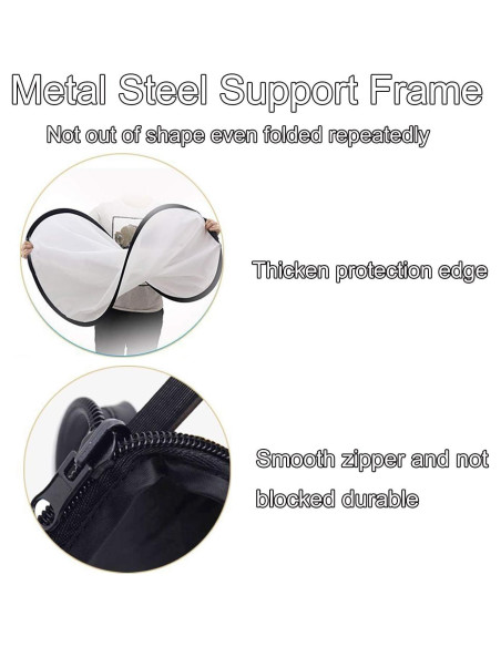 Reflector Plegable 5-en-1 Konseen 60x90cm para Fotografía