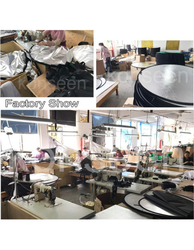 Reflector Plegable 5-en-1 Konseen 60x90cm para Fotografía