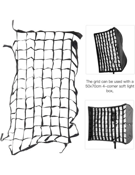 Rejilla de Panal para Softbox 50x70cm Tbest - Control de Luz