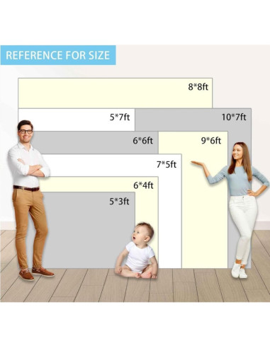 Fondo de Fotografía Navideño Vinilo 210x150cm MIXIANG