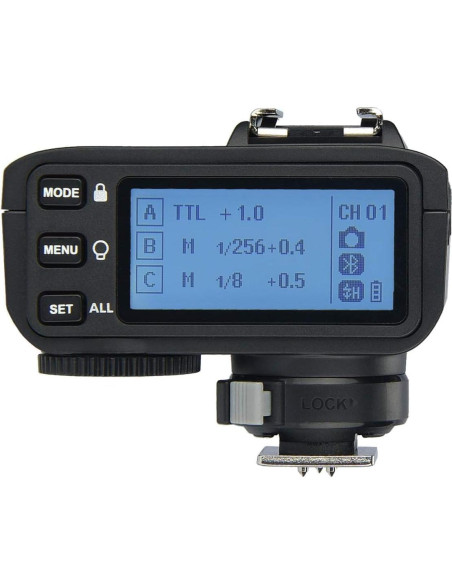 Godox X2T-F Disparador Inalámbrico TTL para Fujifilm, Bluetooth, 1/8000s HSS