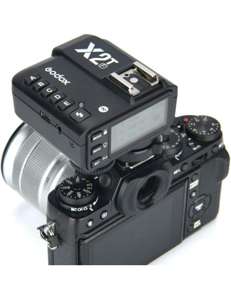 Godox X2T-F Disparador Inalámbrico TTL para Fujifilm, Bluetooth, 1/8000s HSS
