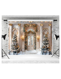 Fondo de Fotografía Navideño Kate 2.13x1.52m Microfibra