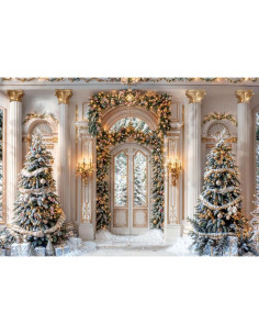 Fondo de Fotografía Navideño Kate 2.13x1.52m Microfibra 2