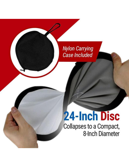 Disco de Balance de Blancos Vidpro WB-24 Doble Cara 60.96 cm