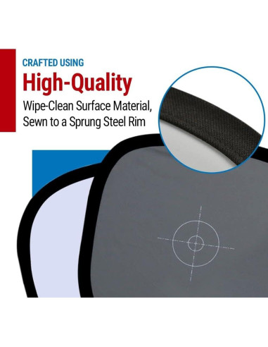 Disco de Balance de Blancos Vidpro WB-24 Doble Cara 60.96 cm