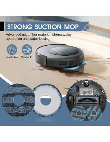 21 Piezas Repuesto Chrostion para Aspirador eufy Omni C20