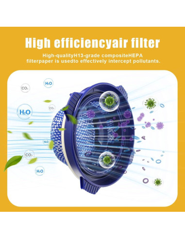 Filtros de Aspiradora Popbee DJ97-02649A Compatibles Samsung