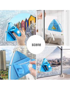 Limpiador de Ventanas Magnético Doble Cara KOKITEA 0.8-3.0cm 2