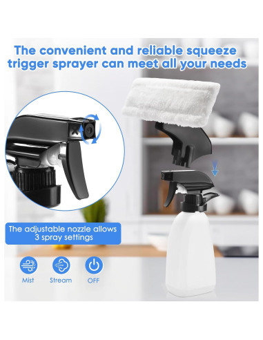 Aspiradora de Ventanas JQCSR KS-5531C Inalámbrica 2000Pa