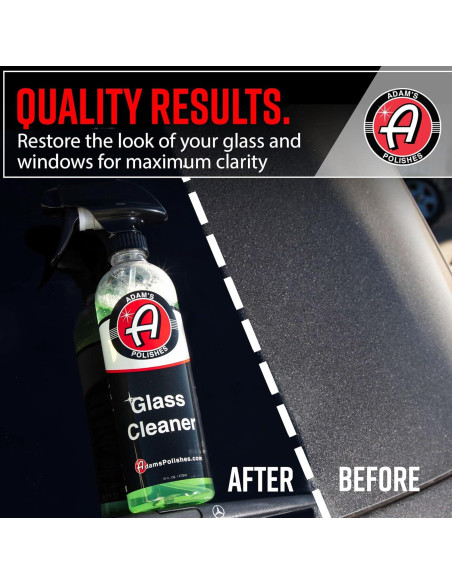 Limpiador de Cristales Adam's Polishes 3.73L - Sin Rayas