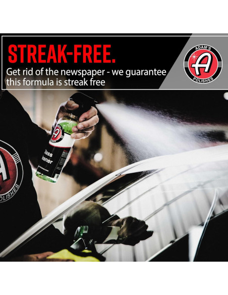 Limpiador de Cristales Adam's Polishes 3.73L - Sin Rayas