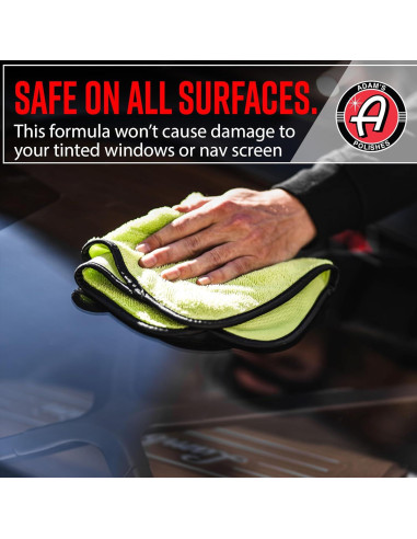 Limpiador de Cristales Adam's Polishes 3.73L - Sin Rayas