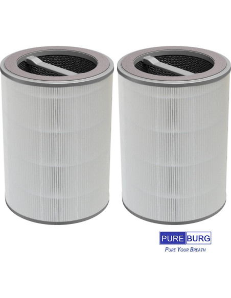 Filtro HEPA PUREBURG para Purificador de Aire WYZE - Paquete de 2