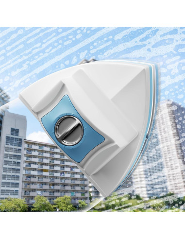 Limpiaparabrisas Magnético HACHWAIZZ Doble Cara 6 Esponjas 0.76-2.54cm