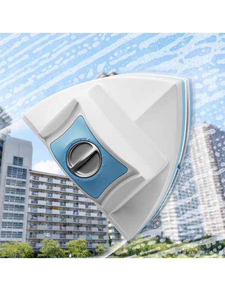 Limpiaparabrisas Magnético HACHWAIZZ Doble Cara 6 Esponjas 0.76-2.54cm