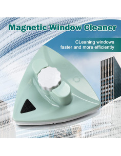 Limpiador Magnético de Ventanas MLOHASING WC-G1 16cm 0.7kg 2