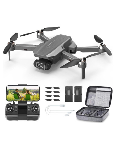 Dron B12 FERIETELF con cámara 4K, GPS, plegable, 184g