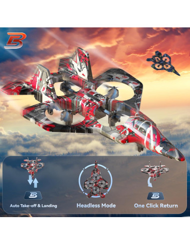 Dron Mini BEZGAR HQ057X Control Remoto Acrobacias 0.5kg