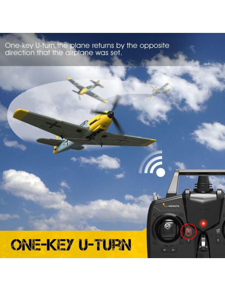 Avión de Control Remoto Roofworld BF109 30.8x40cm