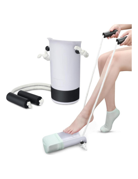 Dispositivo Ayudante para Calcetines Milifox con Mango de Espuma