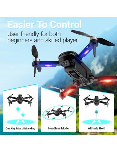 Dron Contixo F16 Plegable con Cámara HD 1080p y Control Gestual