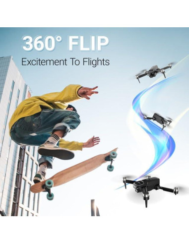 Dron Contixo F16 Plegable con Cámara HD 1080p y Control Gestual