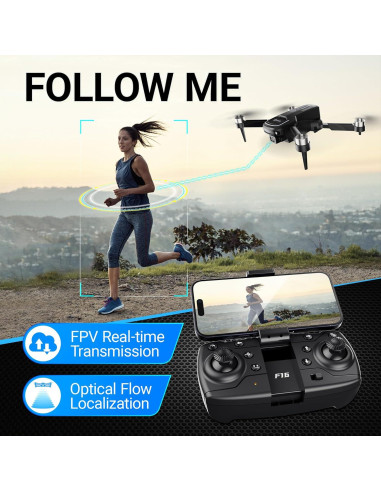 Dron Contixo F16 Plegable con Cámara HD 1080p y Control Gestual
