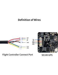 Módulo GPS Radiolink SE100 Ublox M10050 Alta Precisión Drone 2