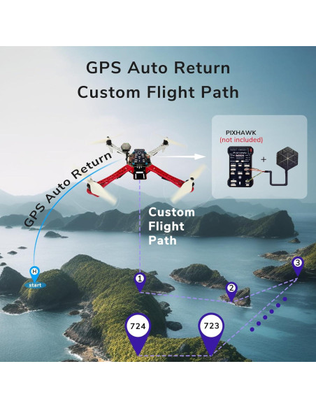 Módulo GPS Radiolink SE100 Ublox M10050 Alta Precisión Drone
