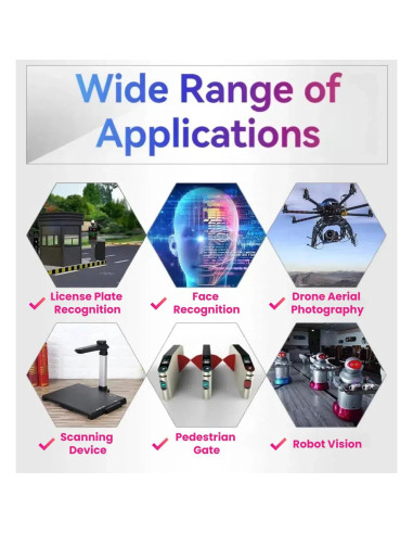 Módulo de Cámara USB Sevilinlu OV9732 100 Grados 1MP 3PCS