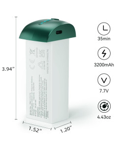 Batería de Litio Gleesfun G11PRO 7.7V 3200mAh Carga Rápida 2
