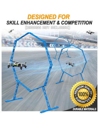 Curso de Obstáculos Drone Beria ZA01 - 3 Paquetes Aros